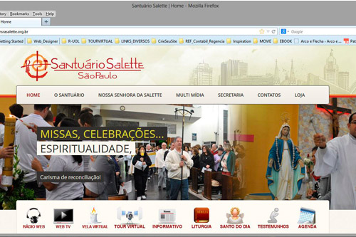Site Santuário Salette São Paulo